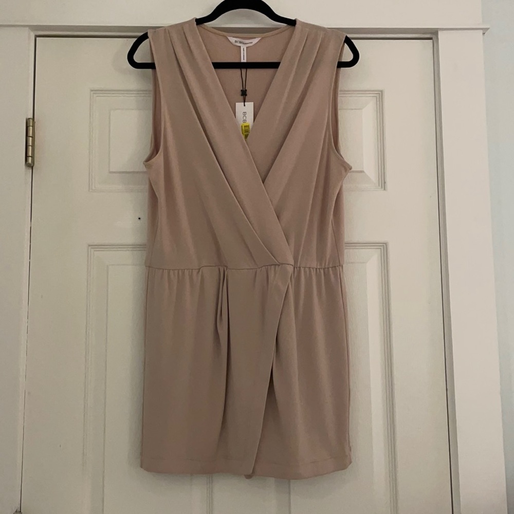 BCBG Tan Romper